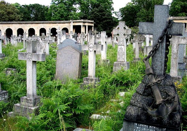 Brompton Cemetery (image: Wikipedia).