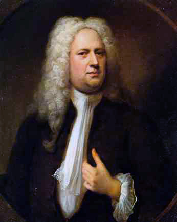 George Frideric Handel (portrait by Balthasar Denner, 1733)
