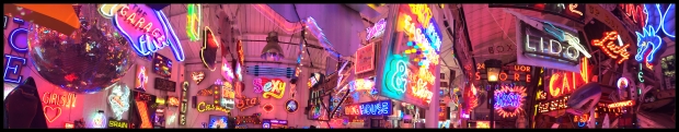 Panorama of 'God's own Junk Yard' (please click to enlarge)