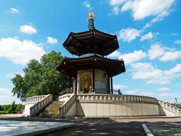 The Battersea Peace Pagoda