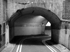Entrance to Lower Robert Street... see a Ghostly Tunnel in the Heart of London